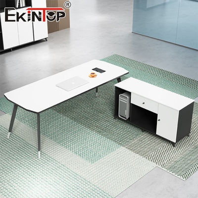 L-Shaped Manager Desk Supplier Large Writing Desk