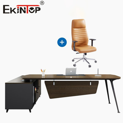 High-Quality Computer Table Office Desk With Storage Cabinet All Modern Desk