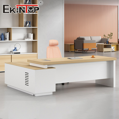Custom Modern Style Walnut Wooden Office Desk Table All Modern Desk