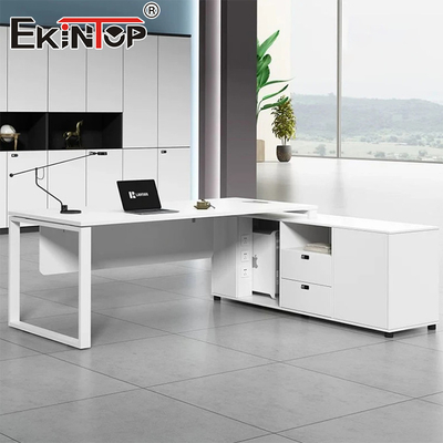 Low-Priced Modern Design L-Shaped Office Desk Samples All Modern Desk