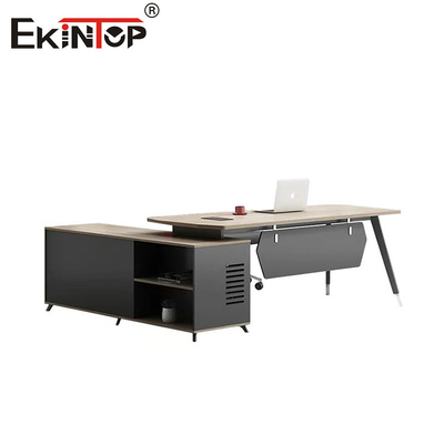 Modern Office Desk Computer Desk Wood Material Executive Desk with Paper Finished Surface