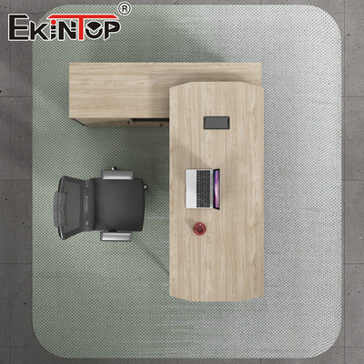 Modern Office Desk Computer Desk Wood Material Executive Desk with Paper Finished Surface