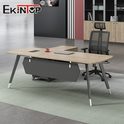 Industrial Style Office Desk Furniture Executive Desk with Drawers