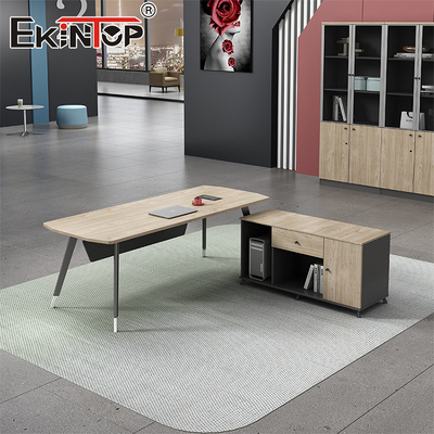 Modern Design Office Desk Furniture Wooden Desktop Executive Desk with Drawers