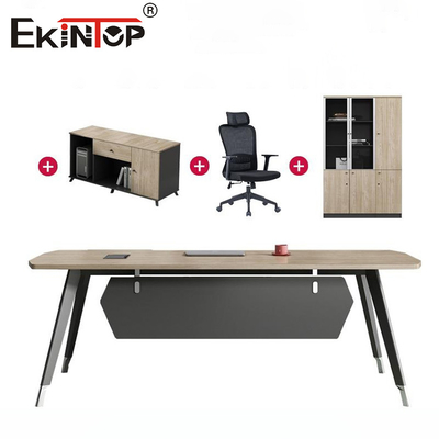 Modern Office Space Custom Commercial Office Desk Executive Desk with Drawers