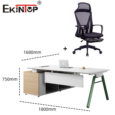 High-Quality L-Shaped Executive Office Desk Furniture Supplier Custom Made Desk