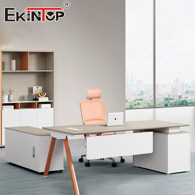 Modern Office Table Ergonomic Executive Office Desk Wood Modular Desk Furniture