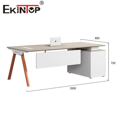 Minimalist Style White Office Desk Storage Cabinet Modular Desk Furniture