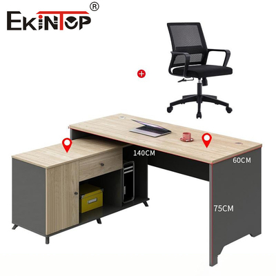 Employee Table Office Desk Natural Wood Style Modular Desk Furniture
