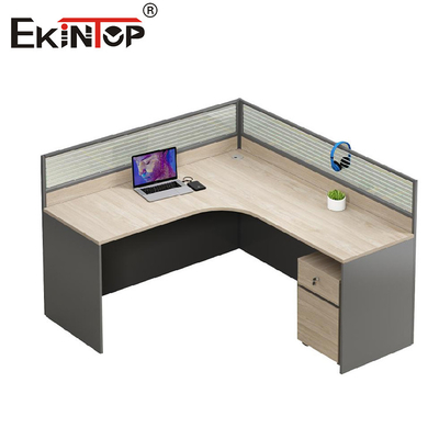 Solid Wood Modern Office Furniture L Shaped Office Desk Small Desk Table