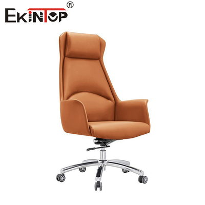 Factory High Back Modern Leather Executive Chair Commercial Office Chairs