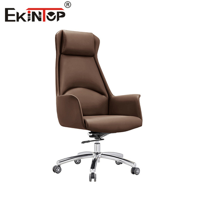 Factory High Back Modern Leather Executive Chair Commercial Office Chairs