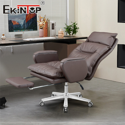 Custom Office Space Boss Leather Chair Classic Style Home Office Desk Chair