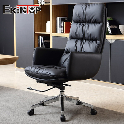 Factory Price High-Back Executive Leather Chair Furniture Set BreakRoom Chairs
