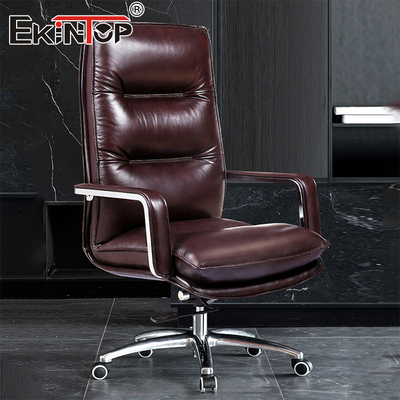 Factory Computer Chairs Task Modern PU Leather Chair Swivel Chair Quality Office Chairs