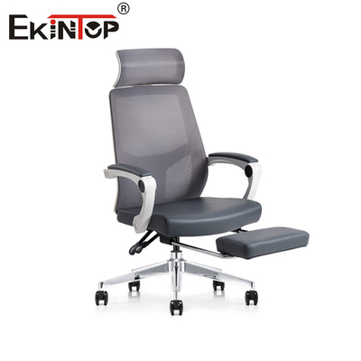 High Back Height Adjustable Grey Ergonomic Chair Full Mesh Office Chair