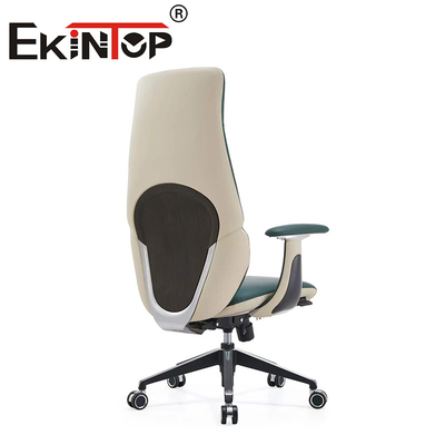 Factory Computer Chair Office Furniture High Back PU Leather Manager Sturdy Office Chair