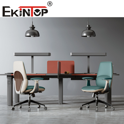 Adjustable Ergonomic Office Green Leather Executive Chair Sturdy Office Chair