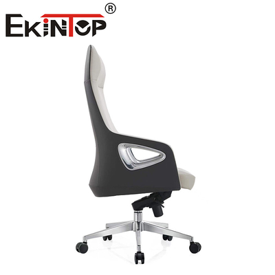 Manager Swivel Leather PU Office Chair Leather Club Chairs