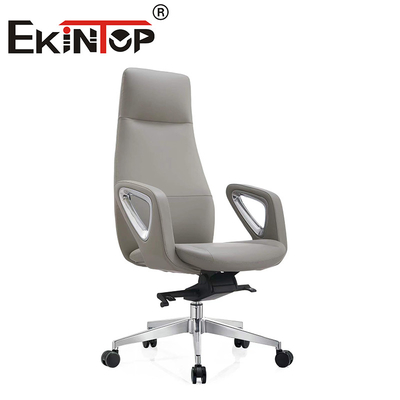 Factory Wholesale Manager Swivel Leather PU Executive Chair Leather Club Chairs