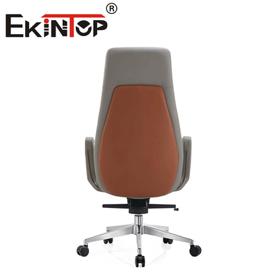 Factory Wholesale Manager Swivel Leather PU Executive Chair Leather Club Chairs