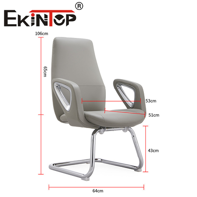 Modern Office Furniture Synthetic Leather Material Leather Club Chairs