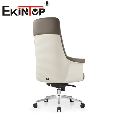 Modern Executive Office Chairs Boss Ergonomic Swivel Heavy Duty Vegan Leather Chair