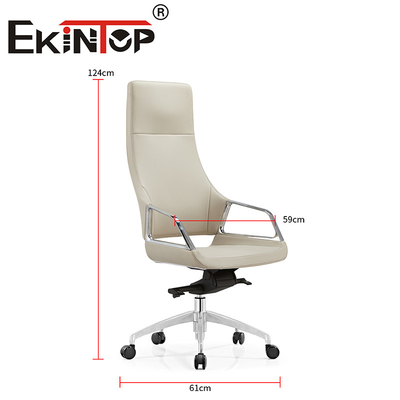 Luxury NEW Boss Swivel Revolving Manager Pu Executive Office Chair Vegan Leather Chair