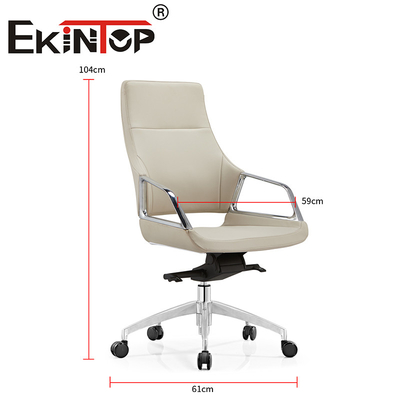 Executive Modern Design Leather Office Desk Chair Set Ergonomic Vegan Leather Chair