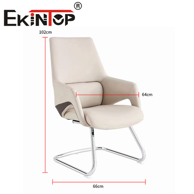 Commercial Furniture Meeting Chair Office Leather Chair Elegant Vegan Leather Chair