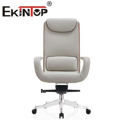 Executive Swivel Office Meeting Computer Chair Leather Chair Set Cowhide Office Chair