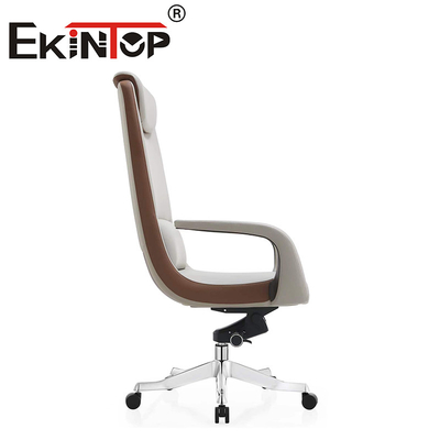 Executive Swivel Office Meeting Computer Chair Leather Chair Set Cowhide Office Chair