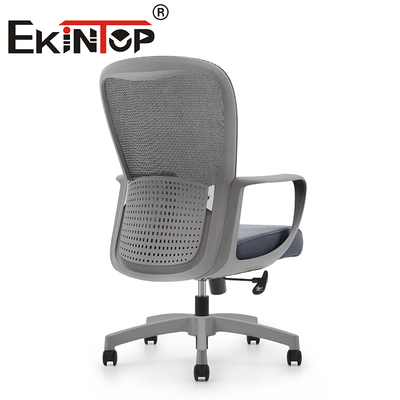 Modern Lift Chair Gray Breathable Mesh Comfortable Ergonomic Office Chair Mesh Task Chair