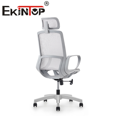 White Office Chair Modern High Back Chair Office Chair Ergonomic Luxury Mesh Back Chair