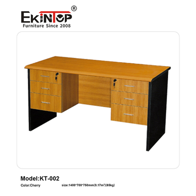 Cheap Price Popular Office MDF Executive Small Fireproof Workstation Modern Furniture Desks for Room Table Design