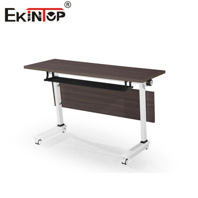 Ekintop Folding Conference Desks Metal Folding Office School Training Desks Table