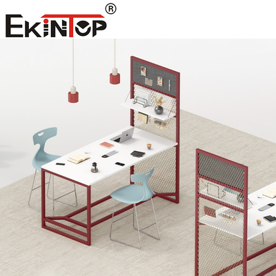 Ekintop Modern Office Furniture Leisure Metal Negotiation Meeting Conference Table