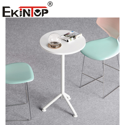 EKintop Aluminum Extendable Rectangle Conference Table for Leisure Negotiation Meetings