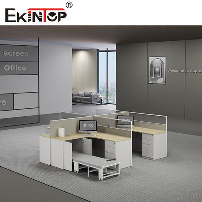 Ekintop Workstation Desk Modular Staff Cubicle Partition Office Workstation Desk