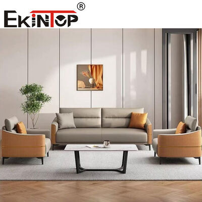Ekintop Office Living Room Sectional Comfortable Public Area Combination Leisure Area Office Sofa