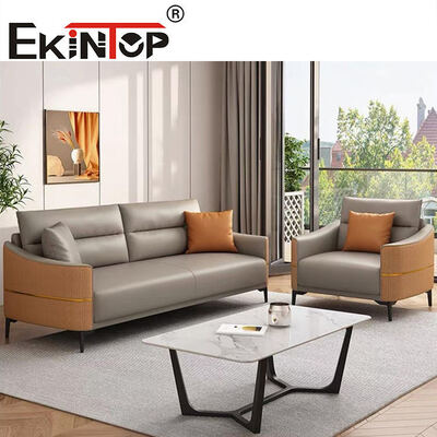 Ekintop Office Living Room Sectional Comfortable Public Area Combination Leisure Area Office Sofa