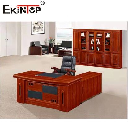 Ekintop Classic MDF Office Table Executive Desk Office Table Furniture Desk