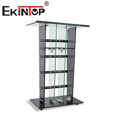 Ekintop Podium Church Podiums Transparent Carton School Commercial Furniture Pulpit Lectern