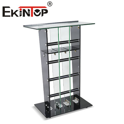Ekintop Podium Church Podiums Transparent Carton School Commercial Furniture Pulpit Lectern
