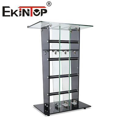 Ekintop Podium Church Podiums Transparent Carton School Commercial Furniture Pulpit Lectern