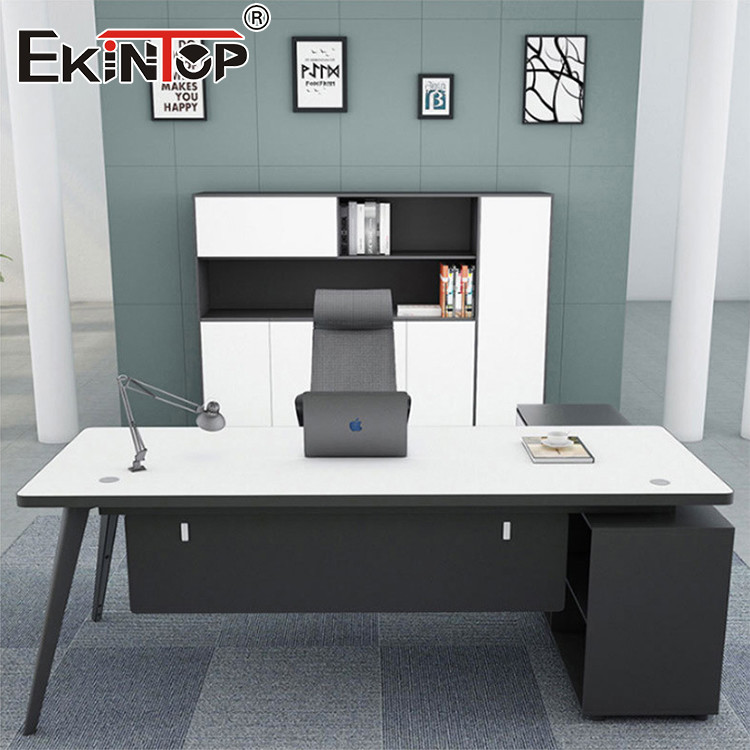 Commercial Style Executive Office Desk Sample Wood Desk