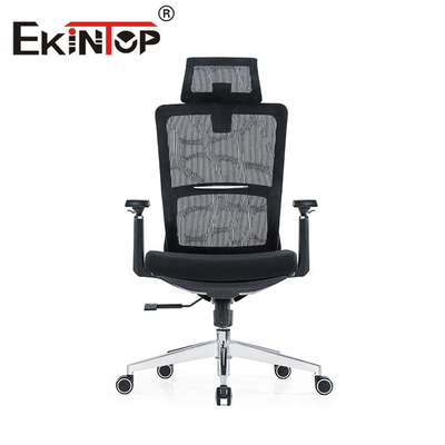 Revolving High Back Office Chair With Electrostatic Powder Coating Finish