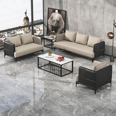 European Style Office Lounge Sofa 1 Seater Adjustable Modular