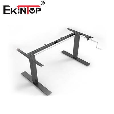 Modern Ergonomic Electric Height Adjustable Desk Metal Material For Officeworks