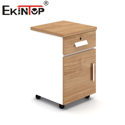 Wood 3 Drawer Fireproof File Cabinet  Living Room Filing Cabinets